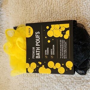 Seven Brands 2 Pack Premium Bath Poufs